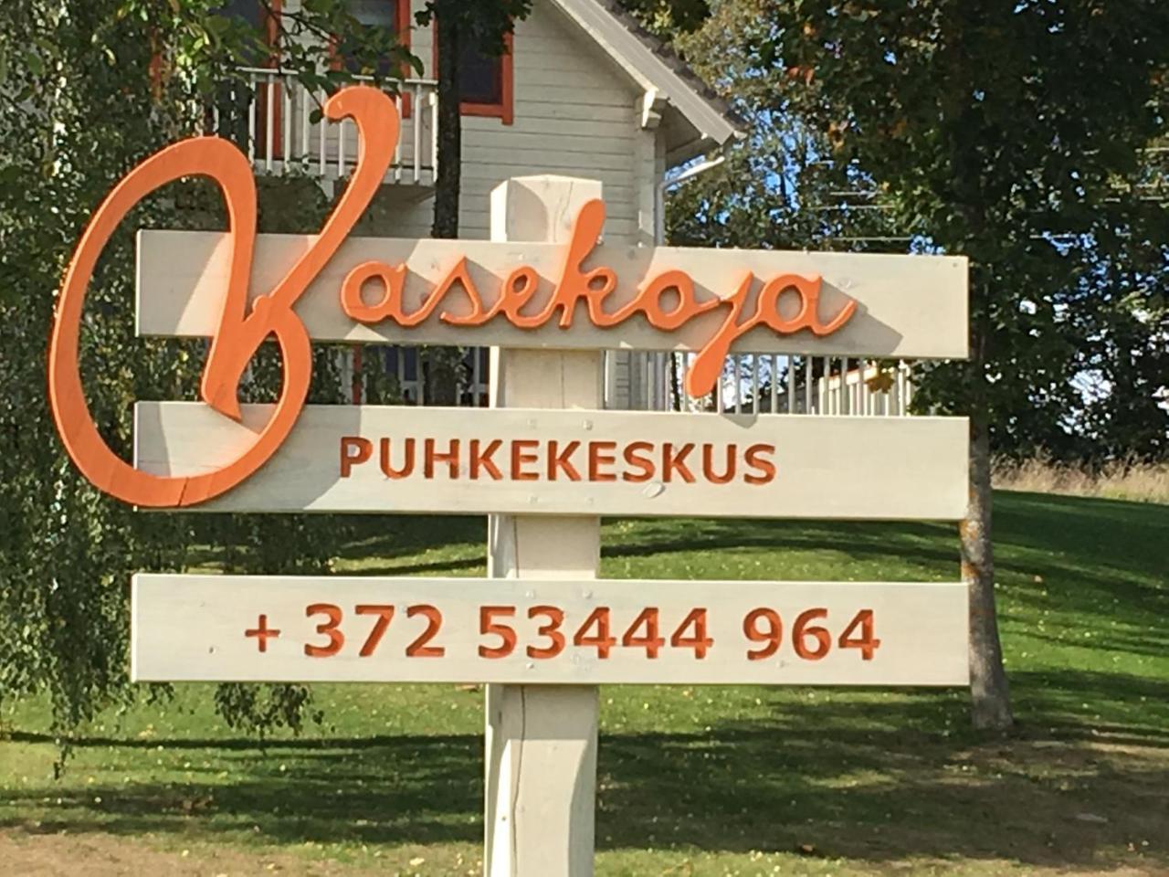 Vasekoja Holiday Center Vahtseliina Exteriör bild